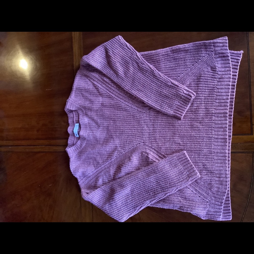 pink sweater